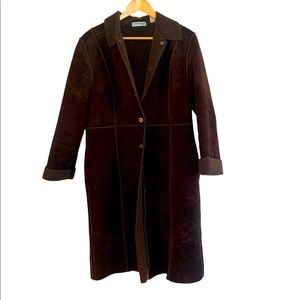 Long brown coat